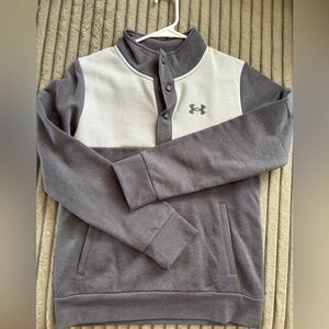 Under Armour Boys multi grey pullover